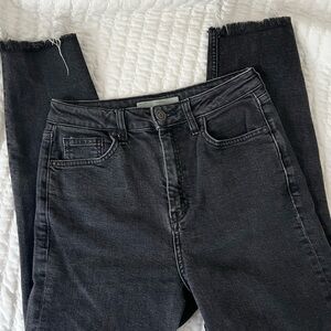 Topshop Charcoal Ankle Jeans